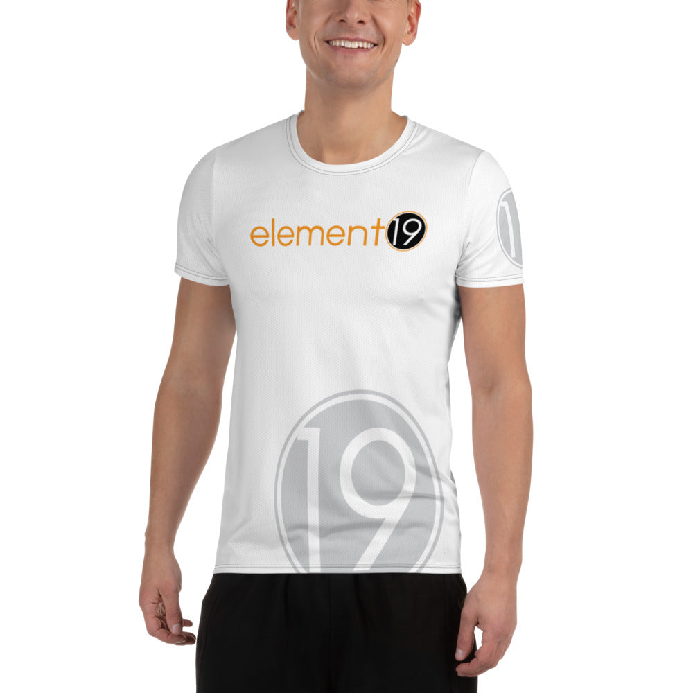 element19 - WHITE LION Men's Athletic T-shirt