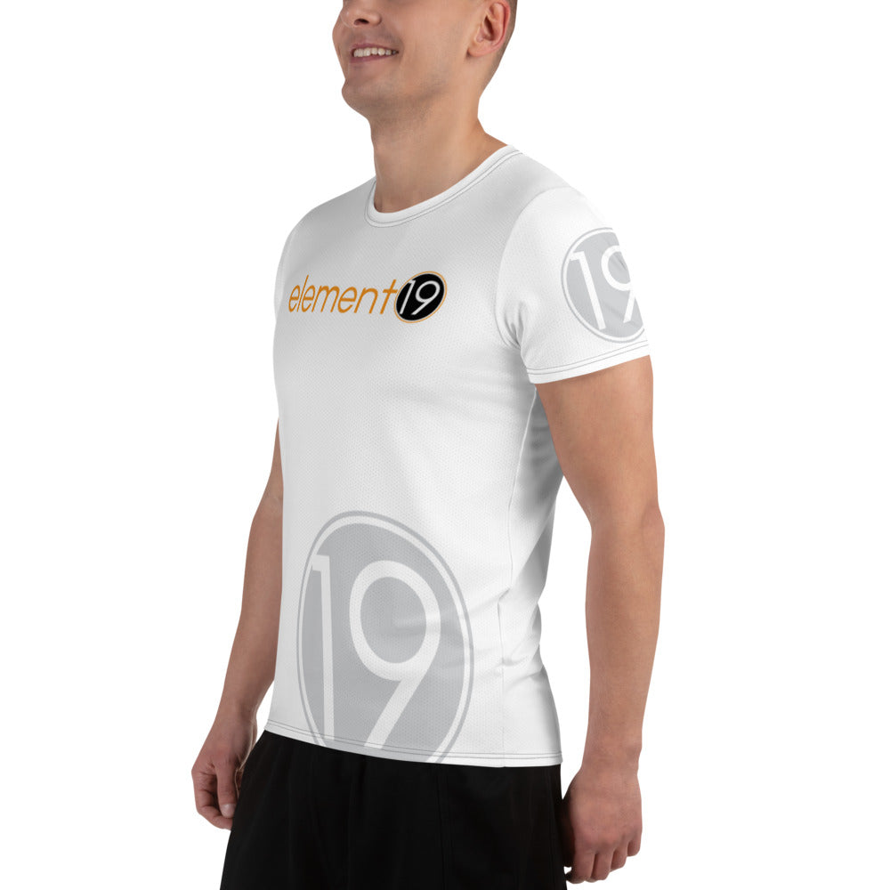 element19 - WHITE LION Men's Athletic T-shirt
