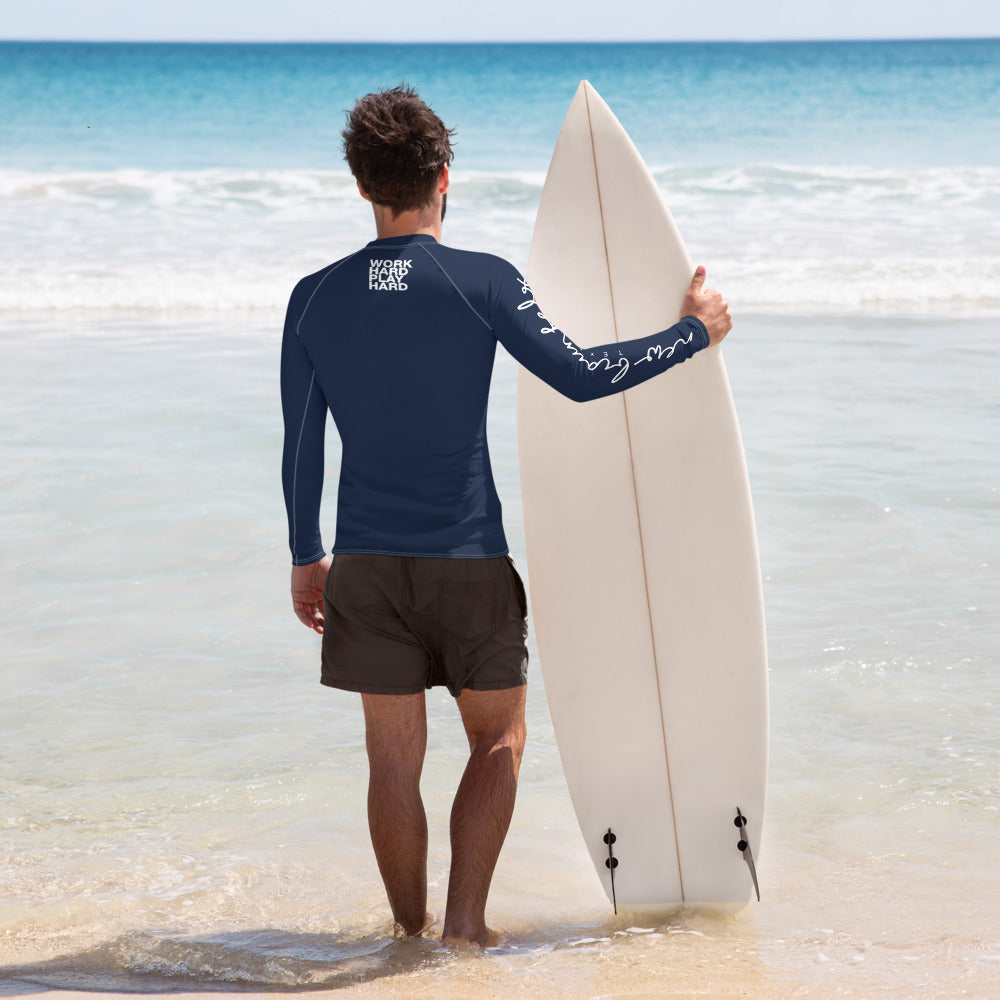 NEW BRAUNFELS | WORK HARD PLAY HARD - Men's Rash Guard