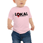 Load image into Gallery viewer, LOKAL LATITUDE / LONGITUDE - Baby Jersey Short Sleeve Tee
