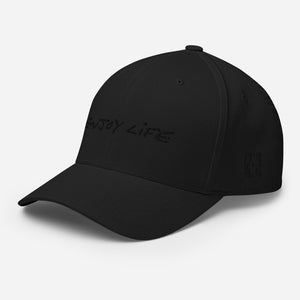 ENJOY LIFE | DARK - Closed-Back Structured Cap - Flexfit