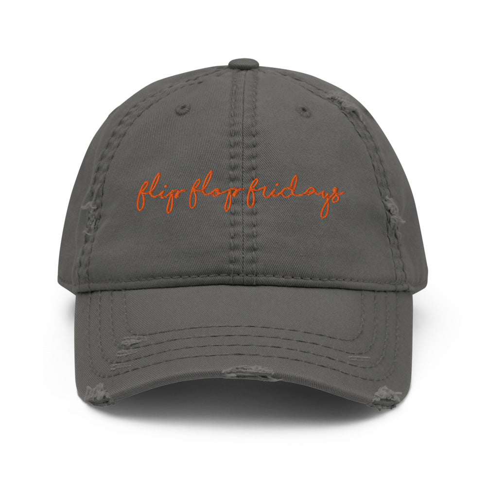 FLIP FLOP FRIDAYS Signature Series - Distressed Dad Hat