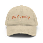 Load image into Gallery viewer, FLIP FLOP FRIDAYS Signature Series - Distressed Dad Hat
