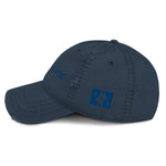 Load image into Gallery viewer, ENJOY LIFE | BLUE - Distressed Dad Hat
