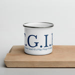 Load image into Gallery viewer, TGIFFF - Enamel Mug
