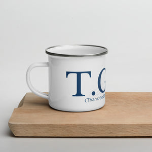 TGIFFF - Enamel Mug