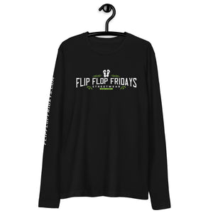 Flip Flop Fridays | Cali Curve - Men's Fitted Long Sleeve Shirt, Next Level
