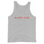 Load image into Gallery viewer, ENJOY LIFE | RED - Unisex Tank Top
