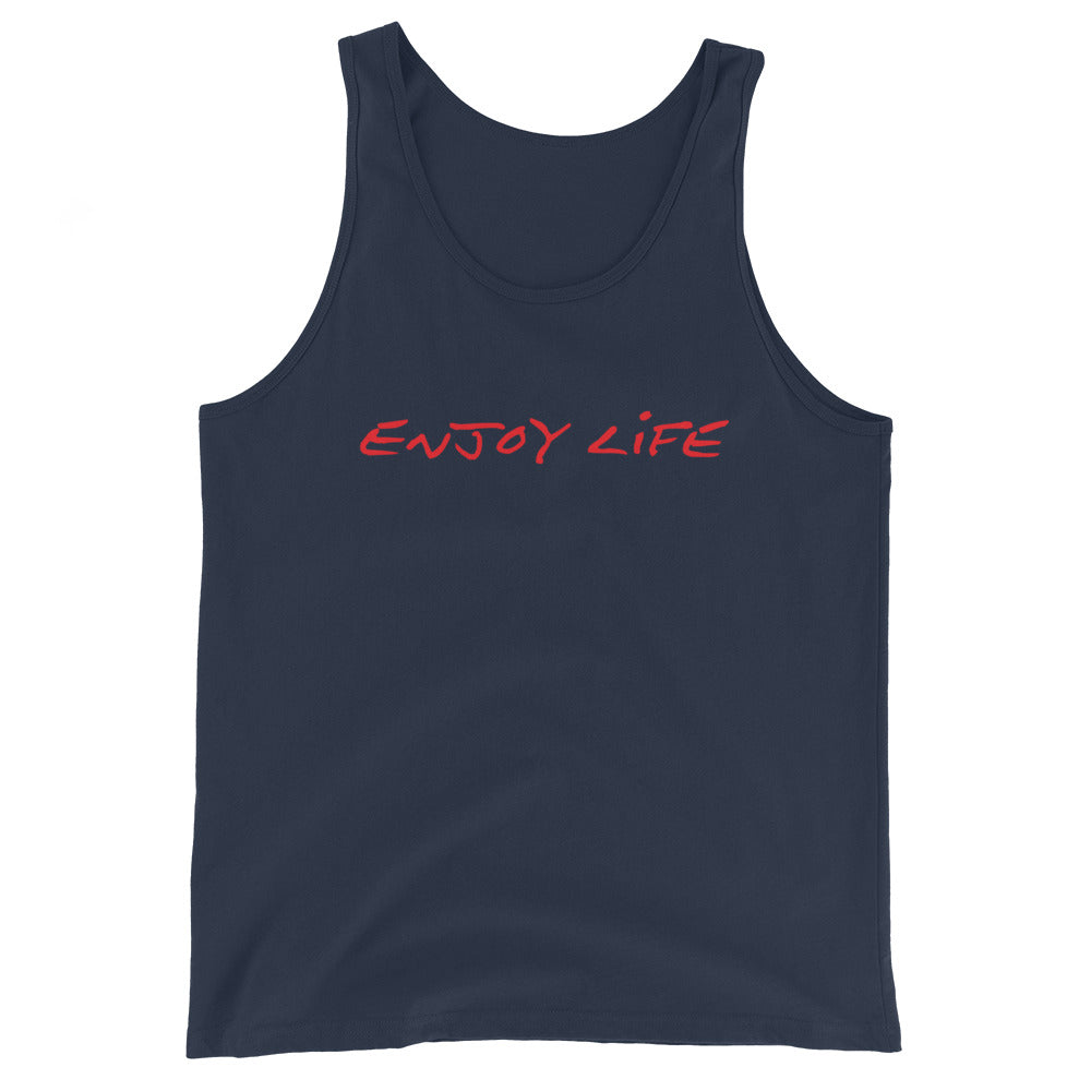 ENJOY LIFE | RED - Unisex Tank Top