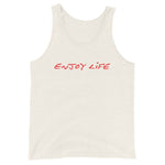 Load image into Gallery viewer, ENJOY LIFE | RED - Unisex Tank Top
