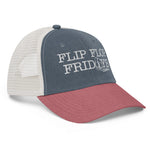 Load image into Gallery viewer, FLIP FLOP FRIDAYS STREETWEAR | WHITE - Pigment-dyed cap
