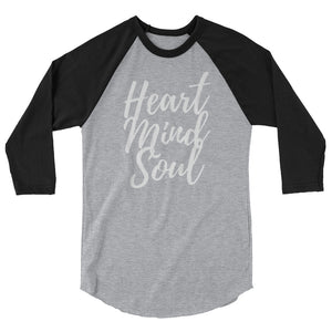 HEART MIND SOUL / element19 - 3/4 sleeve raglan shirt
