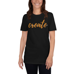 CREATE SOMETHING - Short-Sleeve Unisex T-Shirt