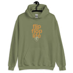 Load image into Gallery viewer, FLIP FLOP LIFE / SLOW DOWN - Unisex Hoodie
