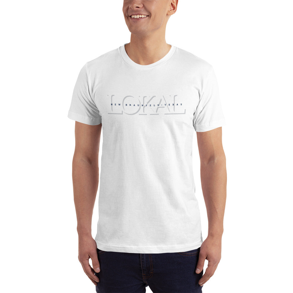 LOKAL OUTLINE LIGHT- American Apparel T-Shirt