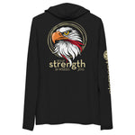 Load image into Gallery viewer, EAGLE STRENGTH / element19 - Unisex Lightweight Hoodie
