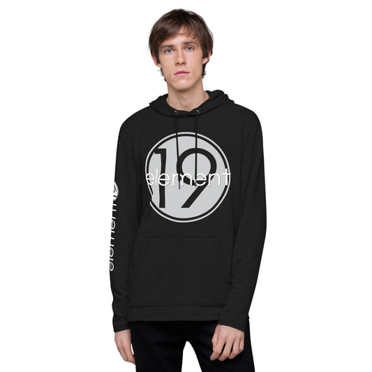 element19 - GREY ZONE District Unisex Lightweight Hoodie