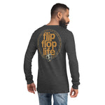 Load image into Gallery viewer, FLIP FLOP LIFE / SLOW DOWN - Unisex Long Sleeve Tee
