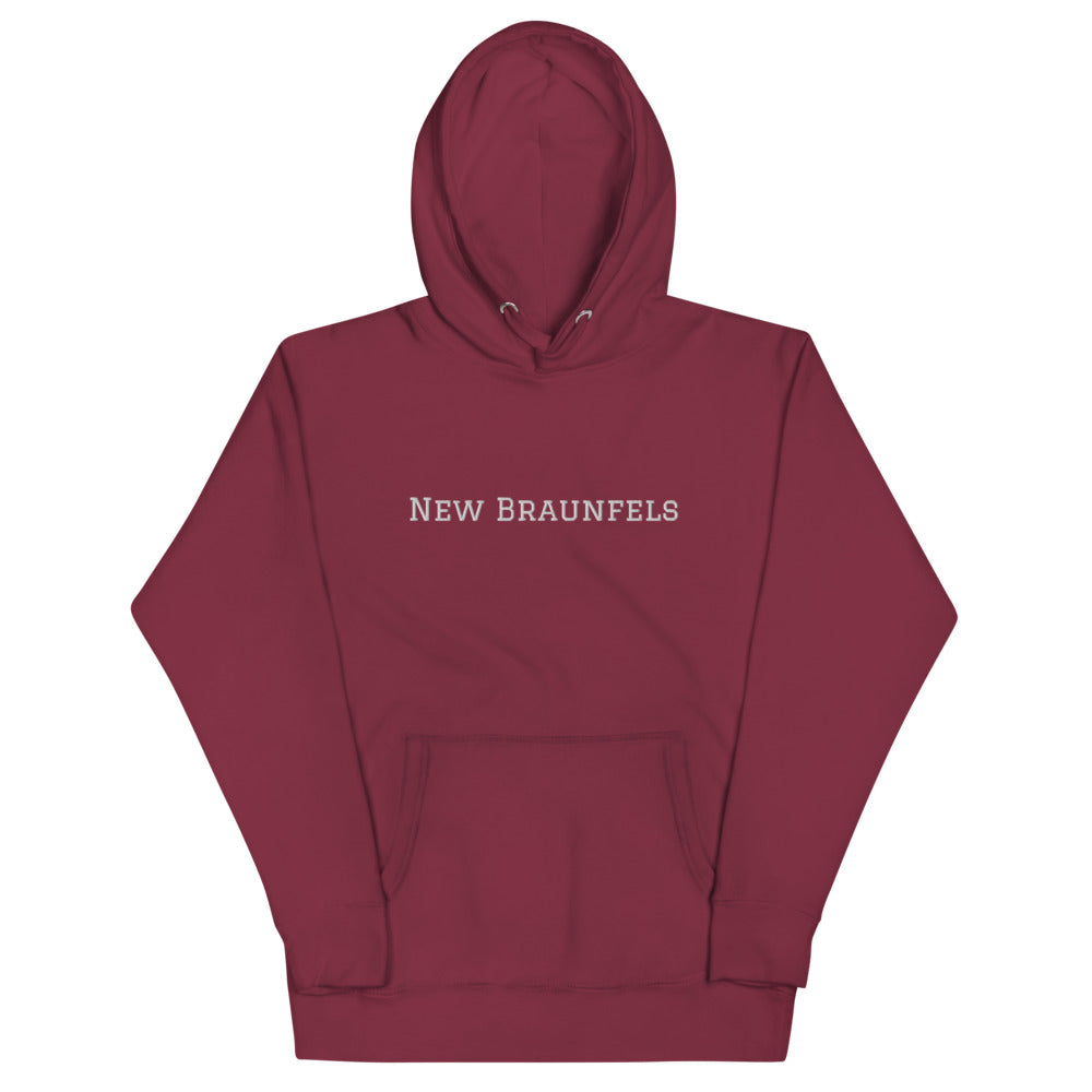 NEW BRAUNFELS / Embroidery  - Unisex Hoodie
