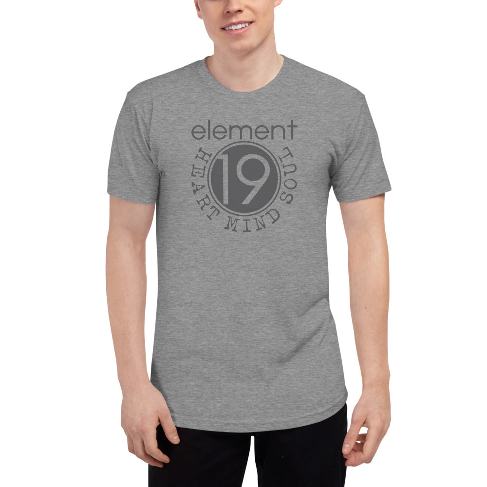 HEART CIRCLE / element19 - Unisex Tri-Blend Track Shirt