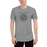 Load image into Gallery viewer, HEART CIRCLE / element19 - Unisex Tri-Blend Track Shirt
