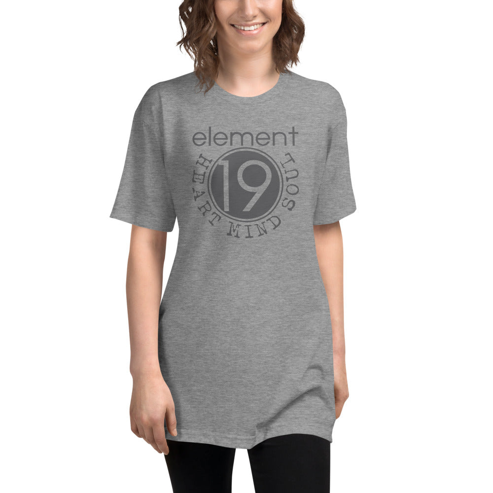 HEART CIRCLE / element19 - Unisex Tri-Blend Track Shirt