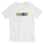 Load image into Gallery viewer, LOVE NB - Unisex Short Sleeve V-Neck T-Shirt
