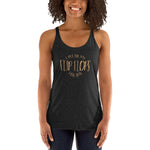 Load image into Gallery viewer, I PUT ON MY FLOP - Women&#39;s Racerback Tank
